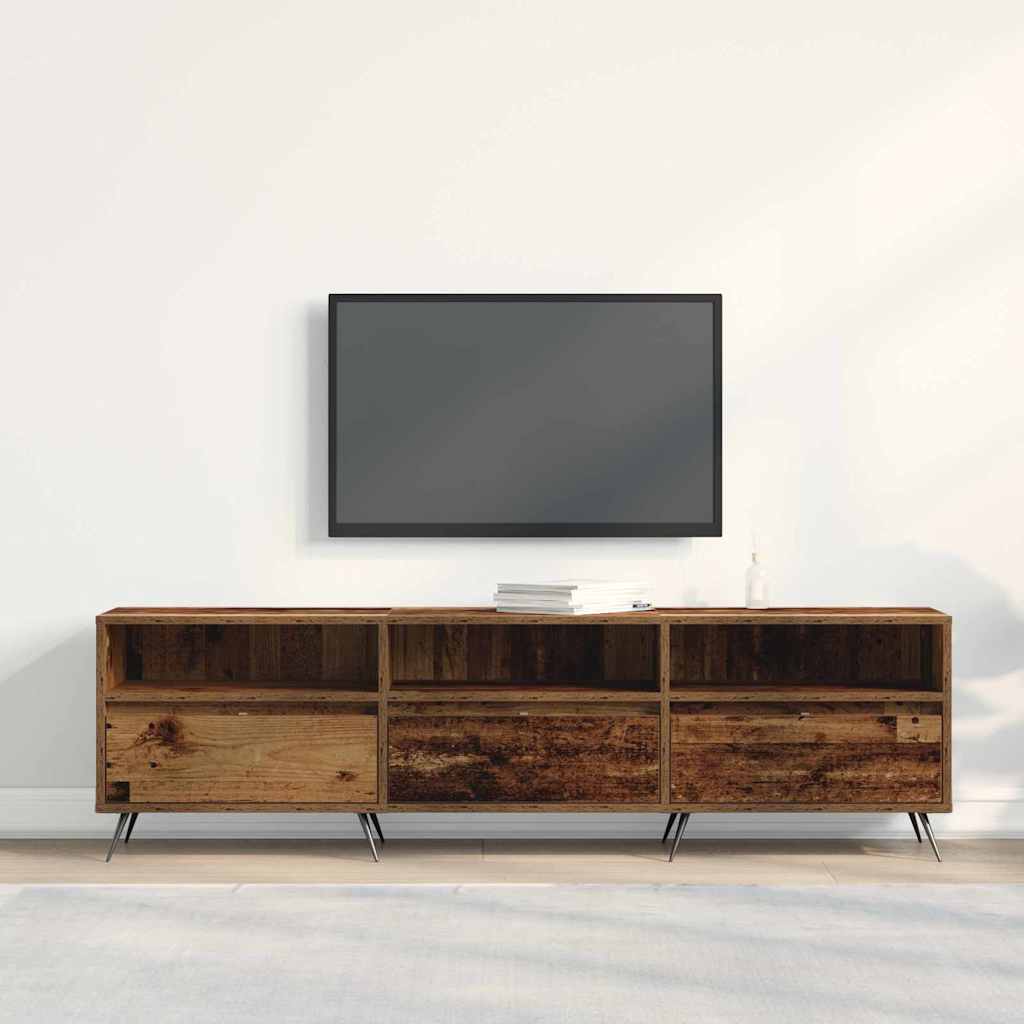 TV Cabinet Old wood 150 x 30 x 44.5 cm Engineered wood